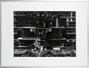 Aart Klein - Silverprint, Verolme Shipyard - Ingelijst verkauft für € 250!