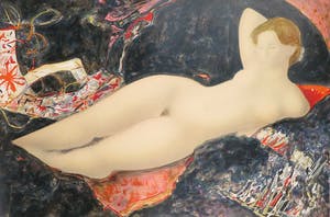 Alain Bonnefoit - Litho, Grand nu au sofa noir kopen? Bied vanaf 1!