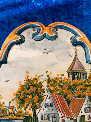 Koninklijke Tichelaar Makkum - Plaquette kopen? Bied vanaf 100!