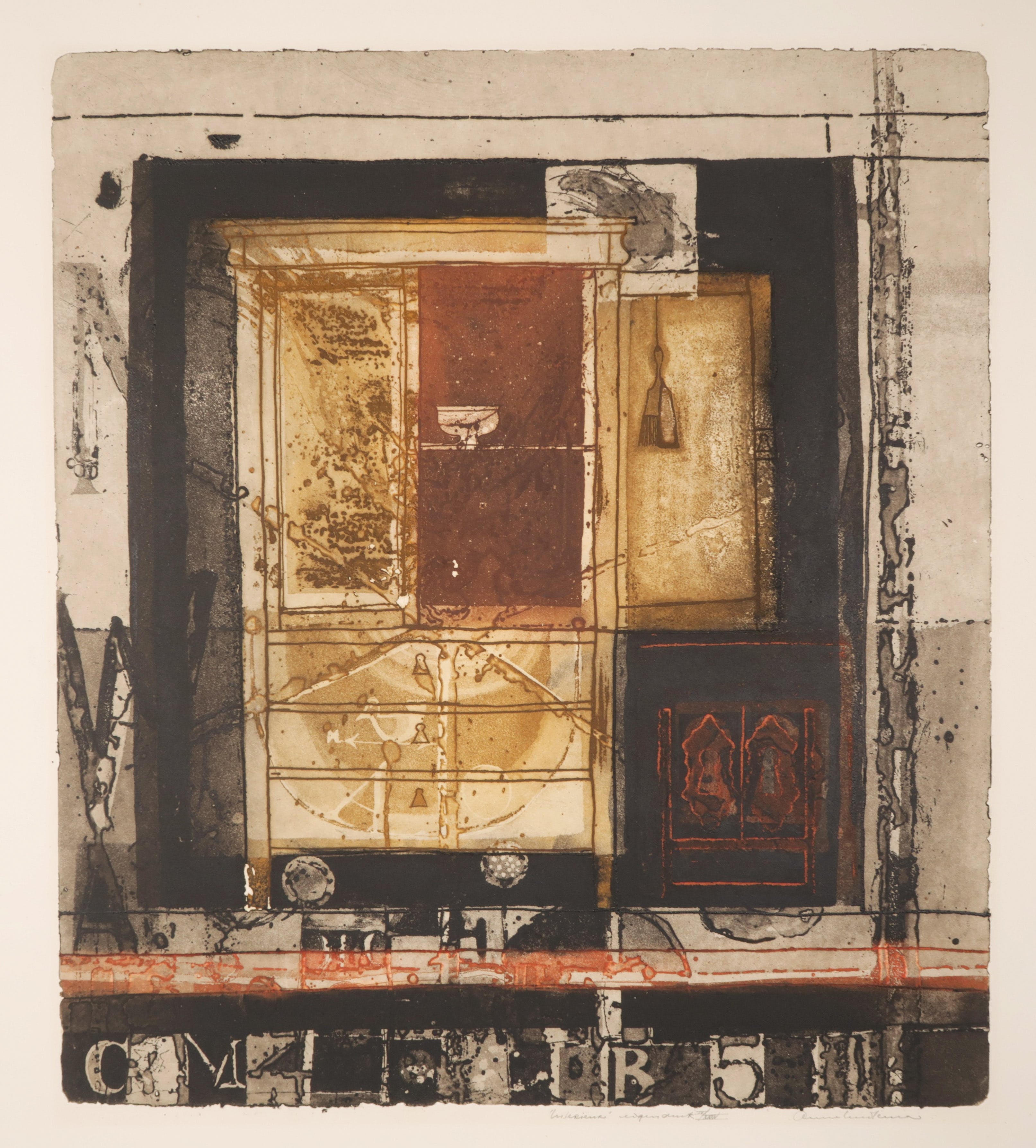 Anne Huitema - Ets en aquatint, Interieur kopen? Bied vanaf 20!