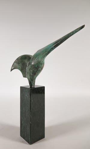 Ruurd Hallema - Bronzen beeld, Trots kopen? Bied vanaf 250!