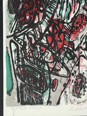 Corneille - Désert fleuri - met Stempel Atelier Corneille kopen? Bied vanaf 650!