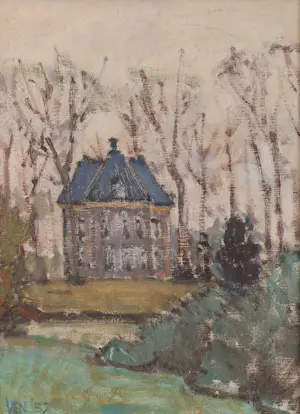 Jan van de Ven - Landschap met huis kaufen? Bieten Sie von 100!