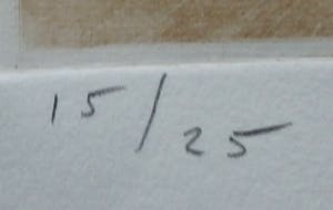 Jan Montyn - Grote ets: Roumpha I, behind the red bamboo' - 1991 kopen? Bied vanaf 99!