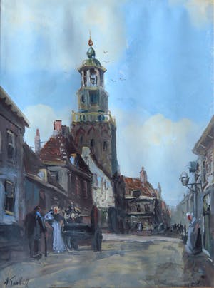 Adriaan Terhell - Dorpsgezicht kopen? Bied vanaf 55!