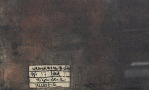 Werner Moonen - Ingelijste ets: Deelstok - 1976 (Groot werk!) kopen? Bied vanaf 139!