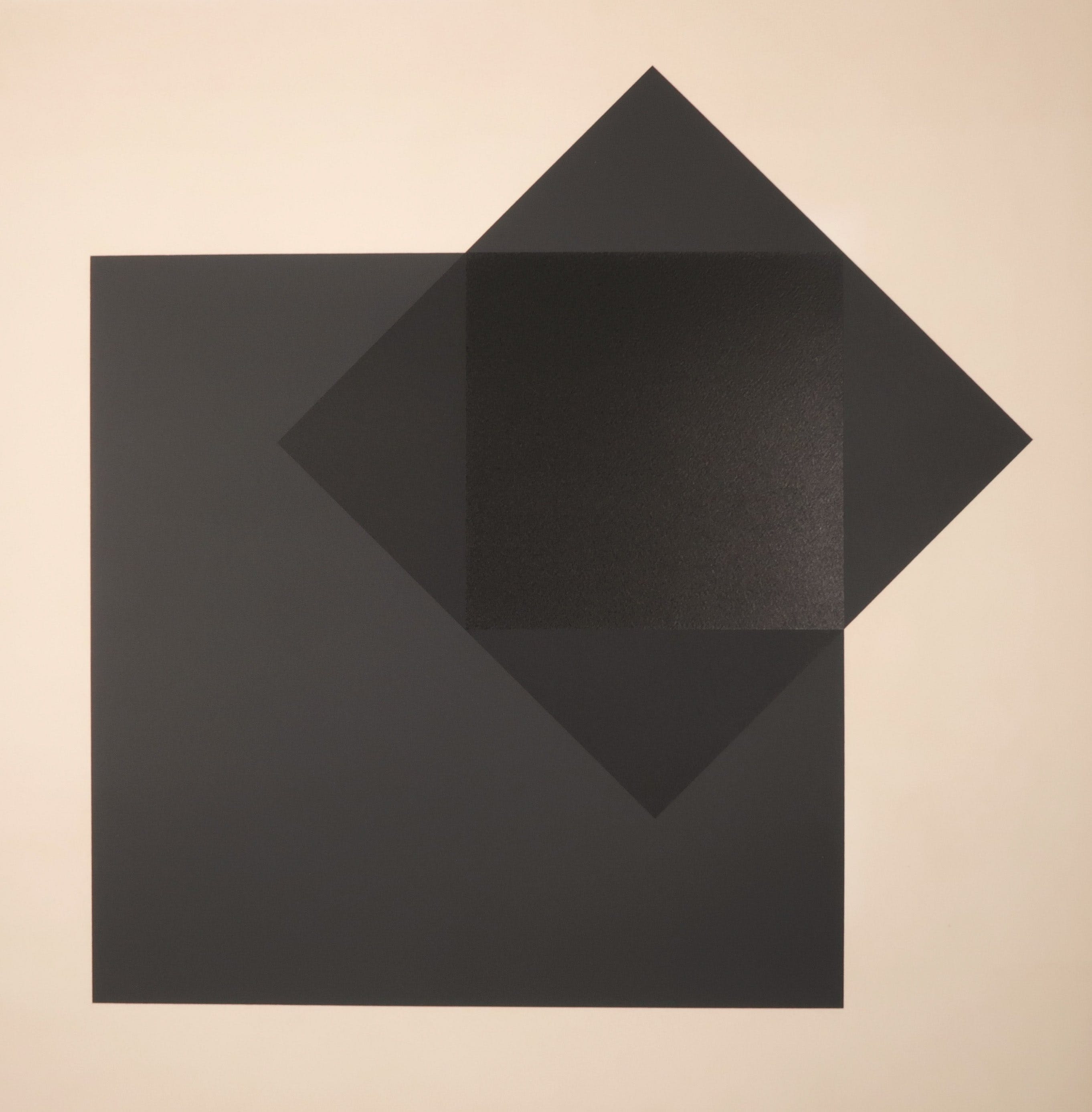 Adelbert Foppe - Zeefdruk, Three squares verkocht voor € 40!