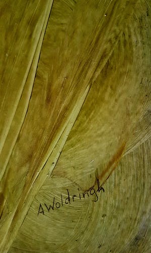 Ans Woldringh - Groot Surealistisch landschap van Ans Woldringh (1926-2006) kopen? Bied vanaf 70!