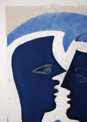 Georges Braque - Het Paar - Lettera Amorosa - Tentoonstellingsposter in beperkte oplage - 1963 kopen? Bied vanaf 350!