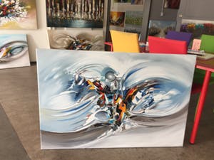 Gena Genadyj - Abstract Blue Light kopen? Bied vanaf 1!