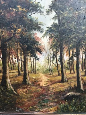 Niet of onleesbaar gesigneerd - Paadjes door het bos kopen? Bied vanaf 1!