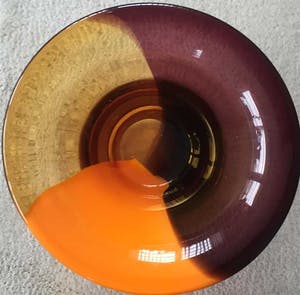 Bernard Heesen - Driekleurige schaal kopen? Bied vanaf 54!