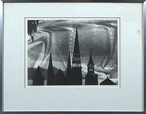 Piet van Mook - Digitale print, Silhouette kopen? Bied vanaf 1!