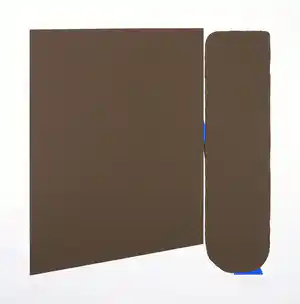 Hans Landsaat - Zeefdruk, K verkocht voor € 40!