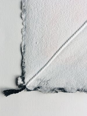 Shinkichi Tajiri - aquagravure ’Knoop’ - minimalistisch en kleurrijk - 1993- oplage 35 kopen? Bied vanaf 375!