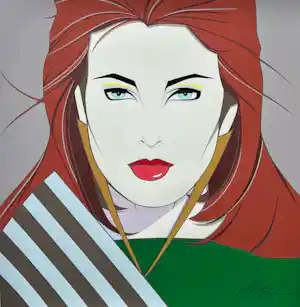 Patrick NAGEL - Kleurenzeefdruk WOMAN kaufen? Bieten Sie von 85!