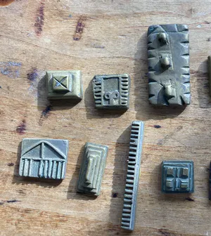 Ashanti - 12 mooie goudgewichtjes kopen? Bied vanaf 65!