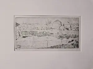 Pieter Dupont - magnifieke Ets op zink - Veld met hooioppers - 1894 - oplage 50 kaufen? Bieten Sie von 48!