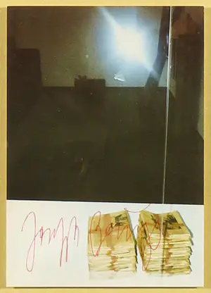 Joseph Beuys - Gesigneerde artcard - Ingelijst kopen? Bied vanaf 1!