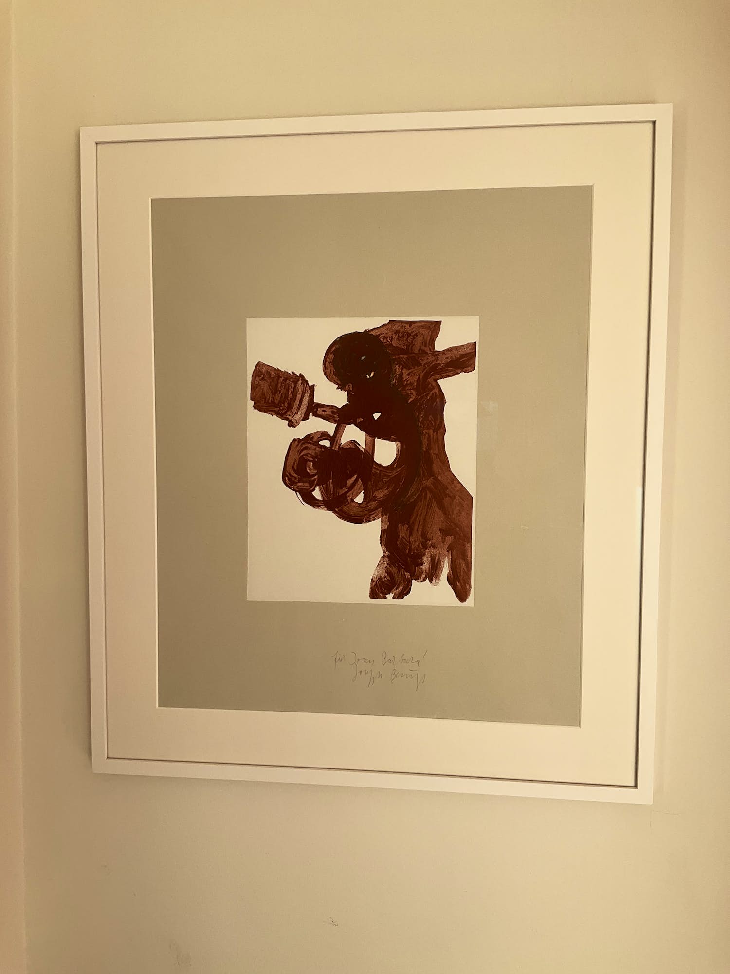 Joseph Beuys - Foetus 10 verkocht voor € 900!