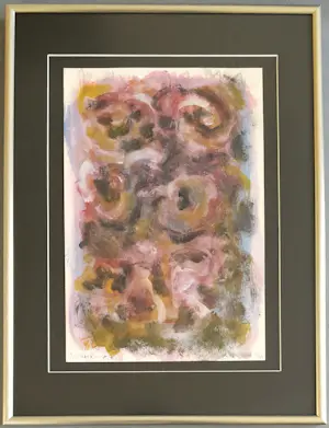 Theo Wolvecamp - gesigneerde ingelijste gouache kaufen? Bieten Sie von 349!