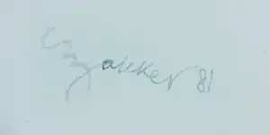 Paul Bakker - Gemengde techniek op doek, Abstract 3D - Ingelijst kopen? Bied vanaf 50!