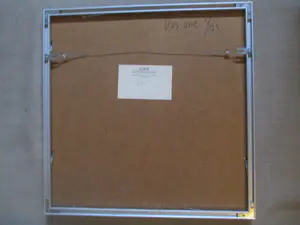 Anton Vrede - Ingelijste lino "Paars ei" kopen? Bied vanaf 1!