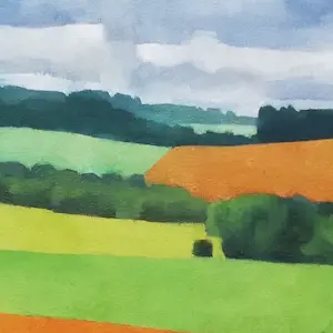 Willem Visser - Eifellandschap kopen? Bied vanaf 140!