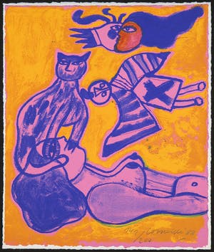 Corneille - Luxe uitgave met twee losse litho's kopen? Bied vanaf 250!