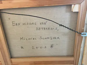 Michiel Schrijver - Een Middag van Betekenis kopen? Bied vanaf 1500!