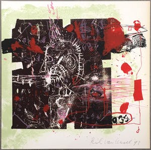 Rik van Iersel - Litho, Zonder titel kopen? Bied vanaf 1!