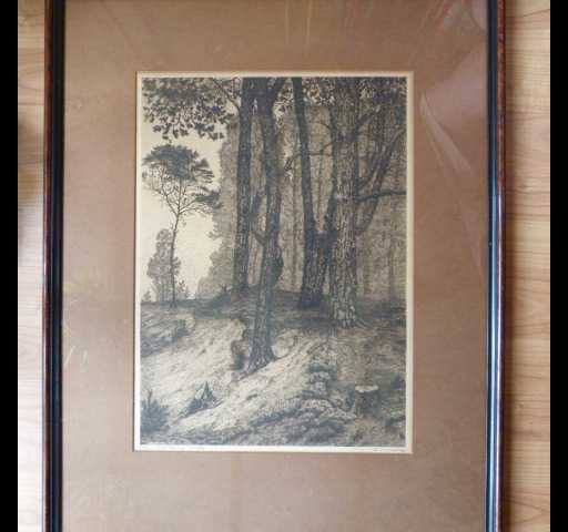 Maurits van der Valk - Boslandschap. kopen? Bied vanaf 20!