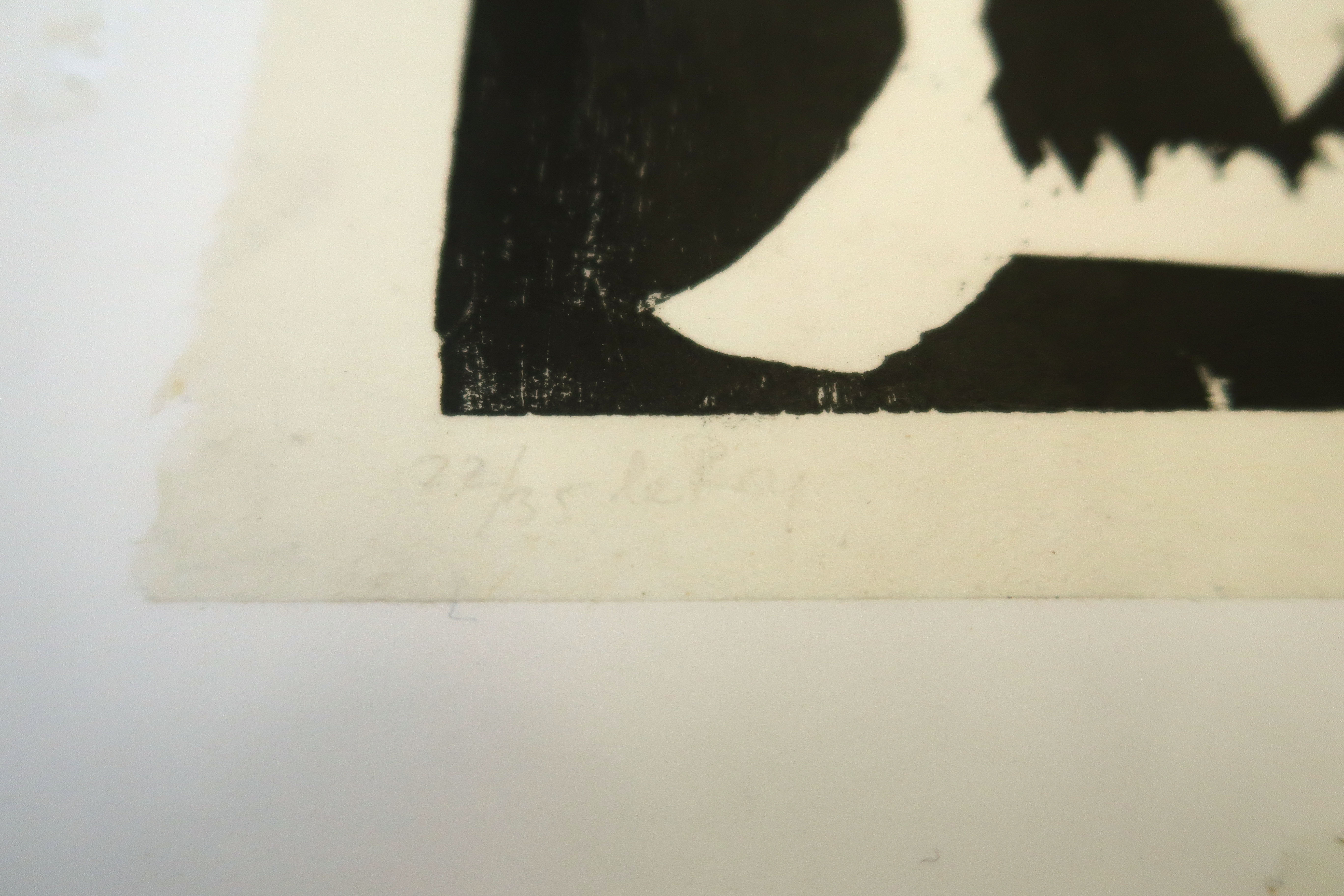 Guillaume Le Roy - Houtsnede, Zonder titel kopen? Bied vanaf 35!