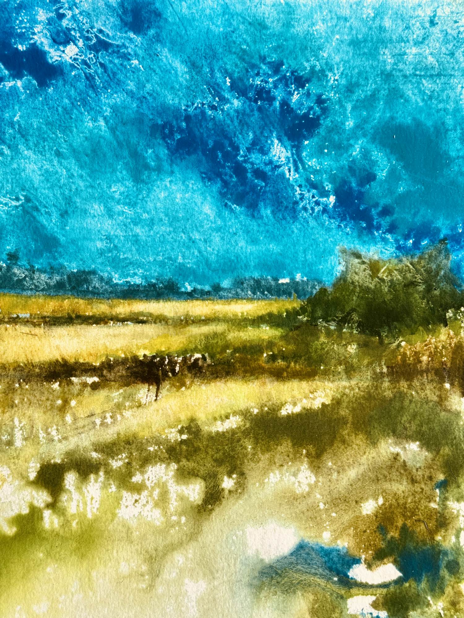 Eugène Eechaut - Wunderschönes abstraktes Aquarell von 1984 / Galerie Pfeiffer Brüssel kopen? Bied vanaf 50!