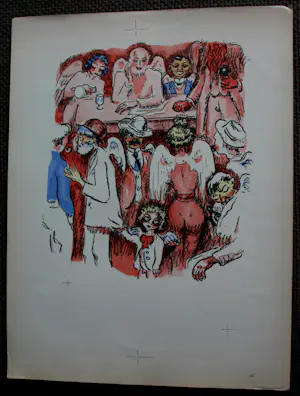 Kees van Dongen - Litho: "Le bar" - 1951 kopen? Bied vanaf 199!