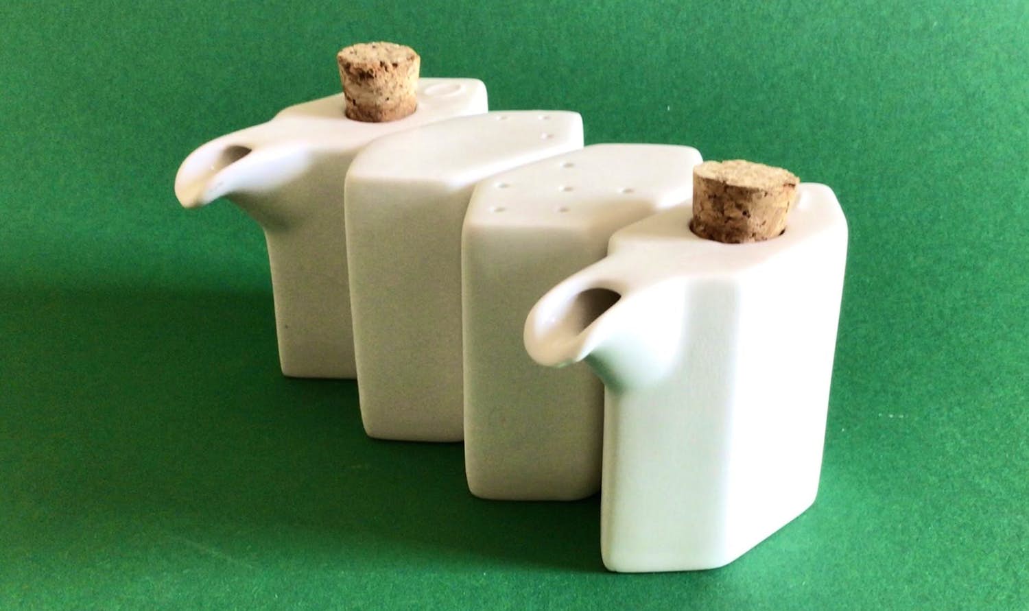 Piet Stockmans - Olie, azijn, zout en peper stel verkocht voor € 40!