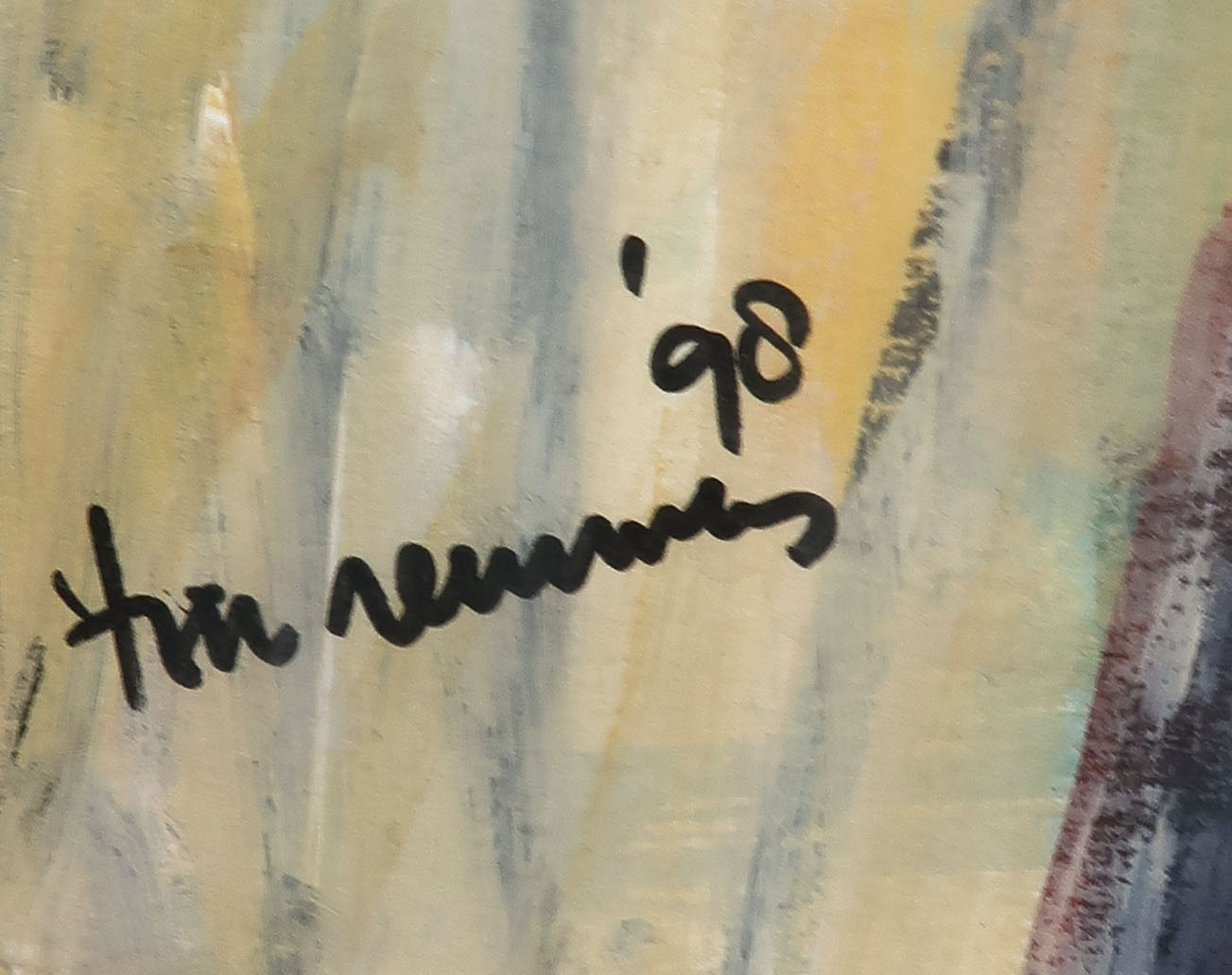 Ton Remmers - Gouache op papier, Stadsgezicht - Ingelijst (Groot) kopen? Bied vanaf 40!