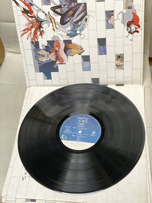 Niet of onleesbaar gesigneerd - LP Pink floyd - The Wall - Gesigneerd kopen? Bied vanaf 1!