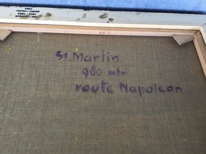 Jan Harmannus Lambeck - C4784-17, St. Martin, 980 mtr. Route Napoleon kopen? Bied vanaf 225!