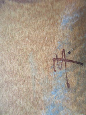 Niet of onleesbaar gesigneerd - Strandgezicht kopen? Bied vanaf 10!