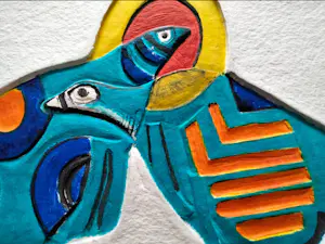 Corneille - Deux oiseaux en soleil kopen? Bied vanaf 199!