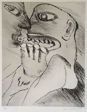 Bengt Lindstrom - Ets - Nieuw ingelijst kopen? Bied vanaf 365!