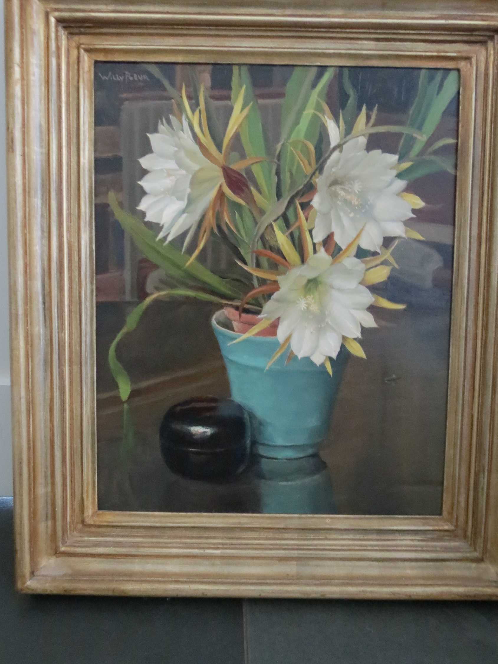 Willy Fleur - Vaas met bloemen verkocht voor € 100!