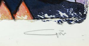 Wim Heesakkers - Zeefdruk, A brand new day - Ingelijst kopen? Bied vanaf 35!