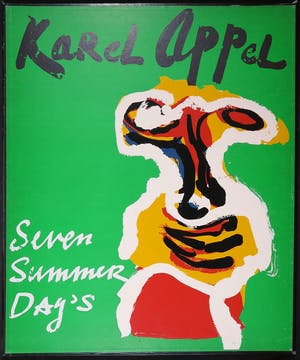 Karel Appel - Monday uit de serie Seven Summer Days (inclusief map!) kopen? Bied vanaf 1!