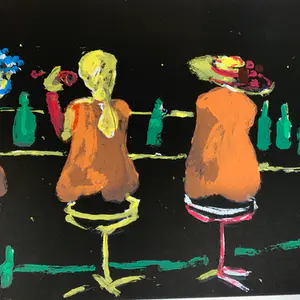 Espen Hagen - Six ladies at the black bar kopen? Bied vanaf 50!