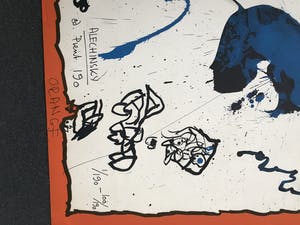 Pierre Alechinsky - 2 x een voorblad kopen? Bied vanaf 100!