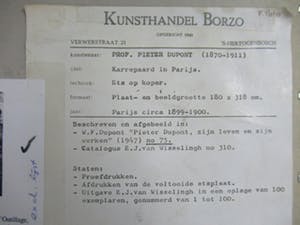 Pieter Dupont - Karrepaard in Parijs kopen? Bied vanaf 90!