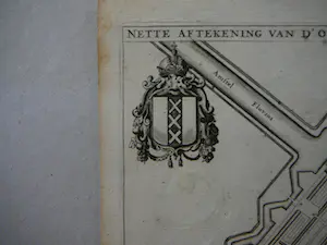 Isaac Commelin - Amsterdam Plattegrond 1693 kopen? Bied vanaf 200!