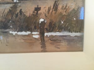 Willem Knip - Gezicht op Weesp kopen? Bied vanaf 250!